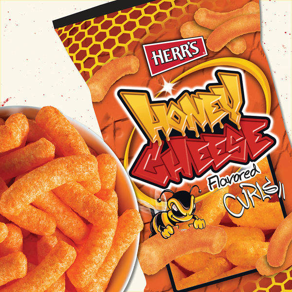 Herr's Honey Cheese Curls ingredients