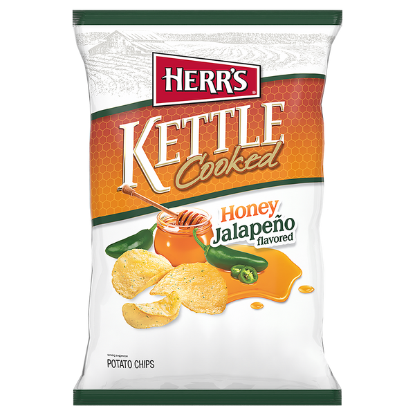 Herr's Honey Jalapeno Kettle Cooked Potato Chips