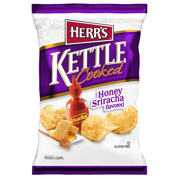 Herr's Honey Sriracha Kettle Cooked Potato Chips