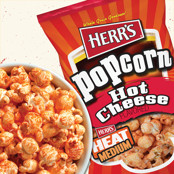 Herr's Hot Cheese Popcorn lifestyle