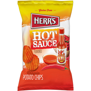 Hot Sauce Ripple Potato Chips