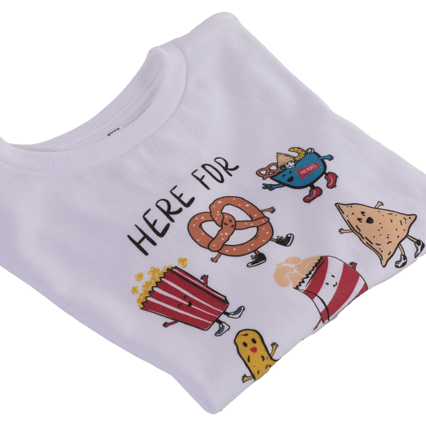 Herr's 'Here For The Snacks' Kids Tee