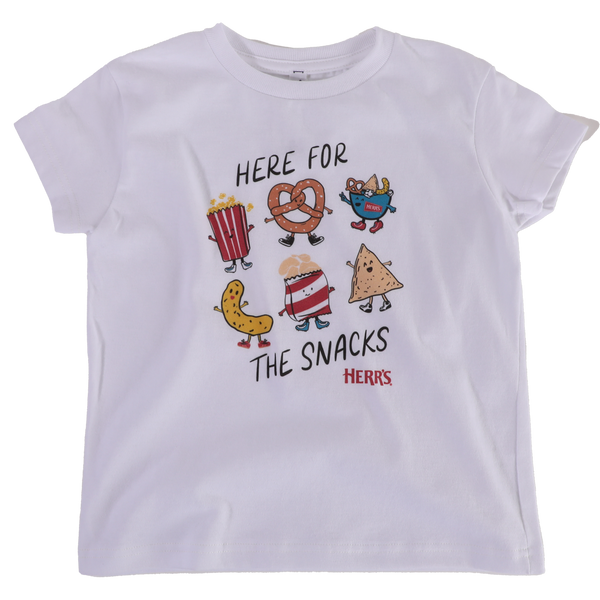 Herr's 'Here For The Snacks' Kids Tee