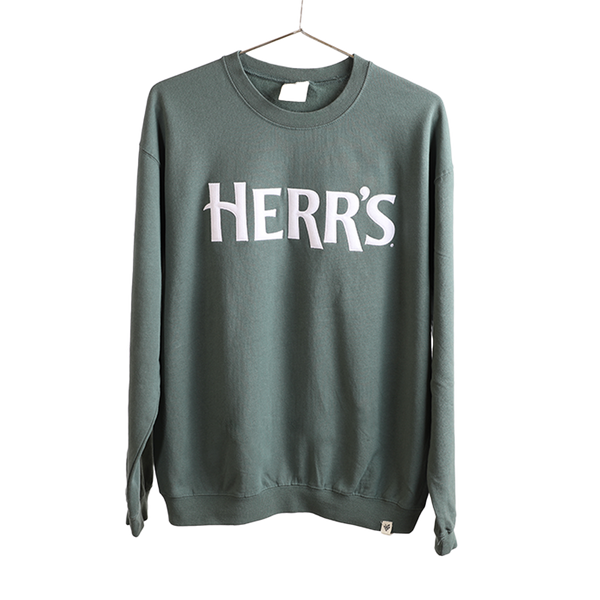 Herr's Logo Crewneck Sweatshirt Green
