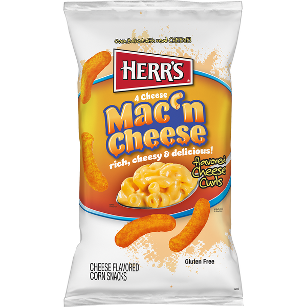 Herr's Mac 'N Cheese Curls bag