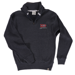Herr's Men's 1/4 Zip Rib Mock Sweater