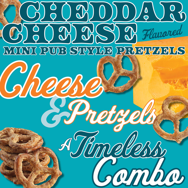 Herr's Cheddar Cheese Flavored Mini Pub Style Pretzels