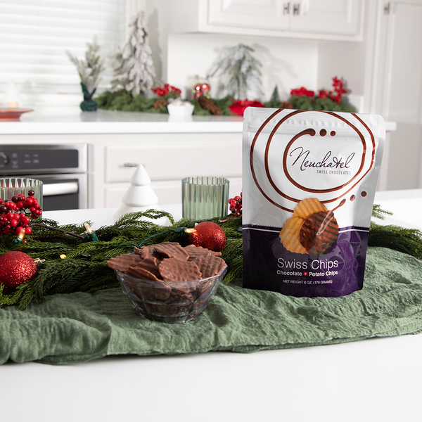 Herr's Neuchatel Swiss Chocolate Covered Potato Chips