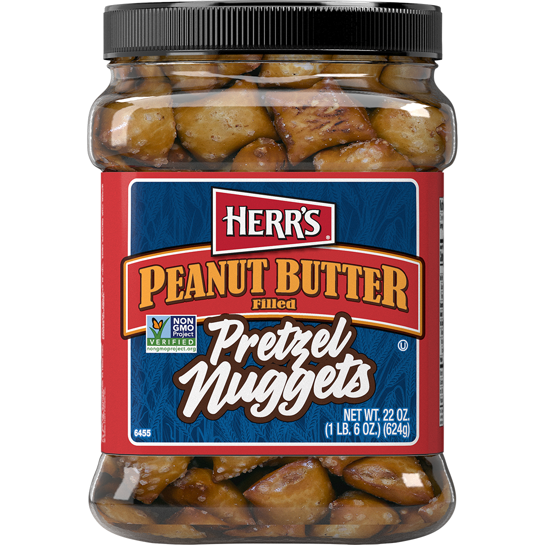 Peanut Butter Filled Pretzel Nugget Tub – Herr's