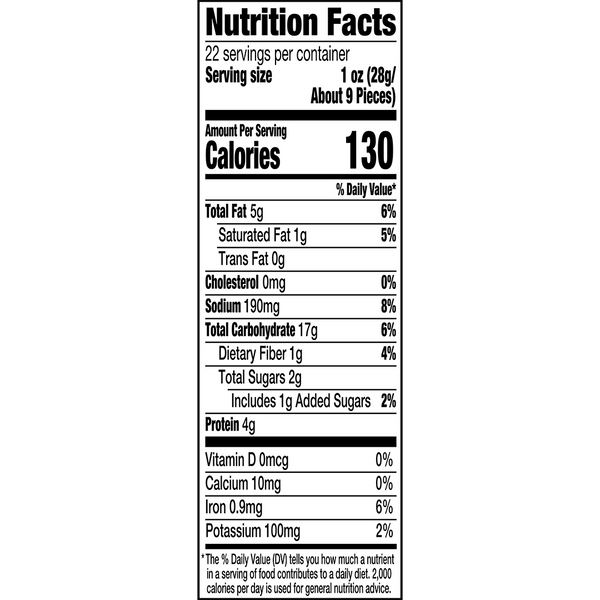 Peanut Butter Filled Pretzel Nuggets nutrition