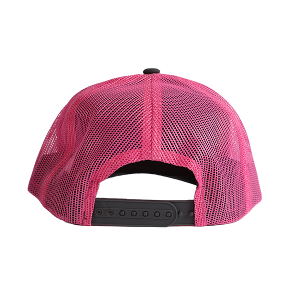 Herr Angus Farm Pink Trucker Hat - back