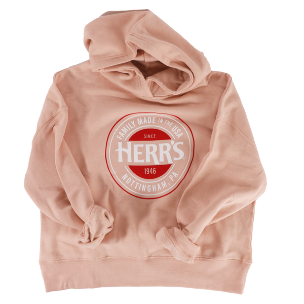 Herr's Pink Fleece Hoodie