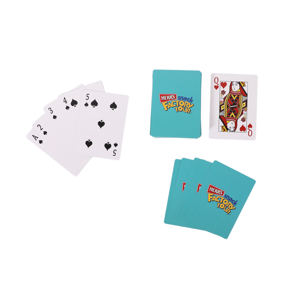Herr's Snack Factory Tour Playing Cards