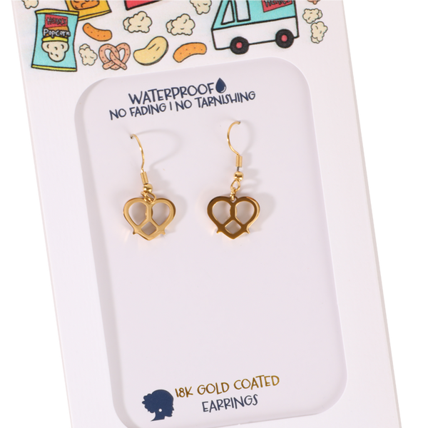 Herr's Pretzel Earrings