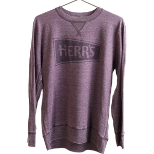 Herr's Purple Crewneck Sweatshirt