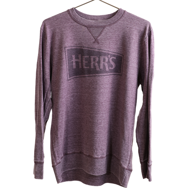 Herr's Purple Crewneck Sweatshirt
