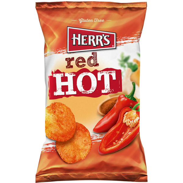Herr's Red Hot Potato Chips