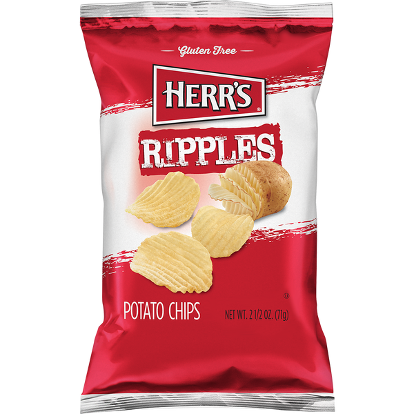 Herr's Ripple Chips 2.5oz bag