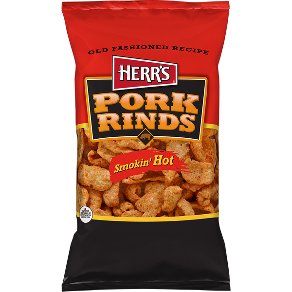 Herr's Smokin' Hot Pork Rinds