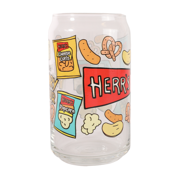 Herr's Snack Bags Glass