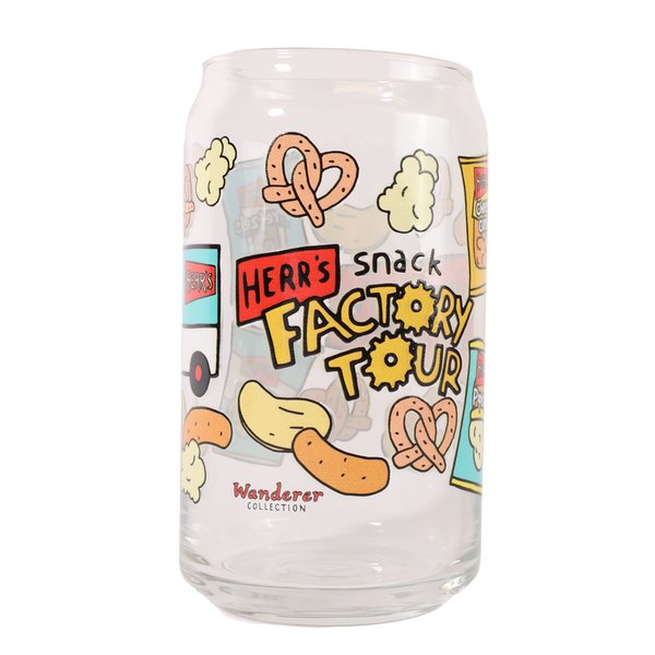 Herr's Snack Bags Glass