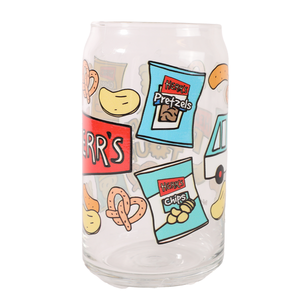 Herr's Snack Bags Glass