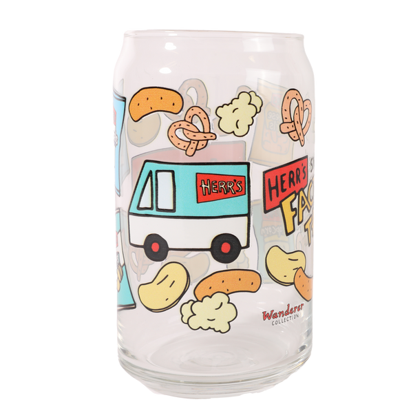 Herr's Snack Bags Glass