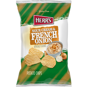 Sour Cream & French Onion Ripple Potato Chips