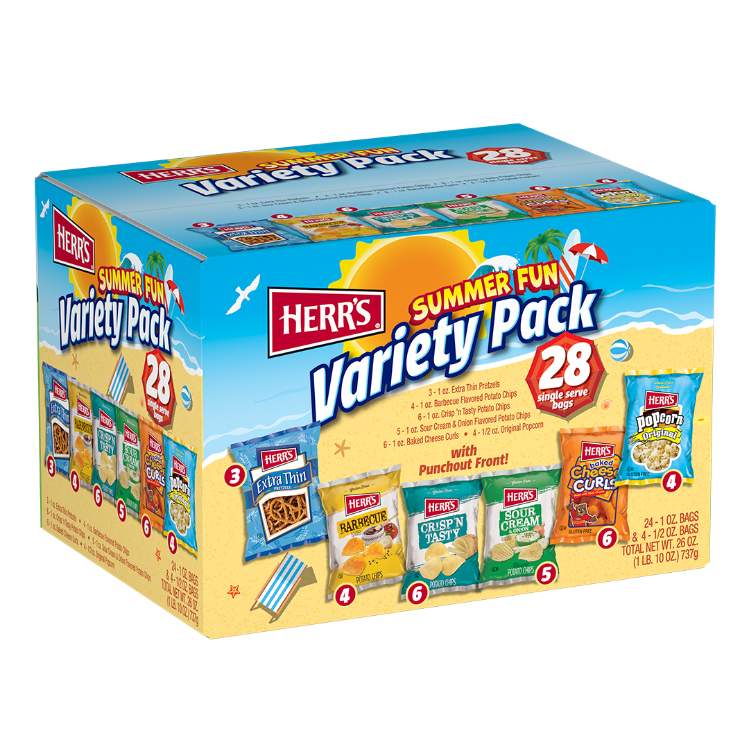 New and Seasonal Snacks Herr's