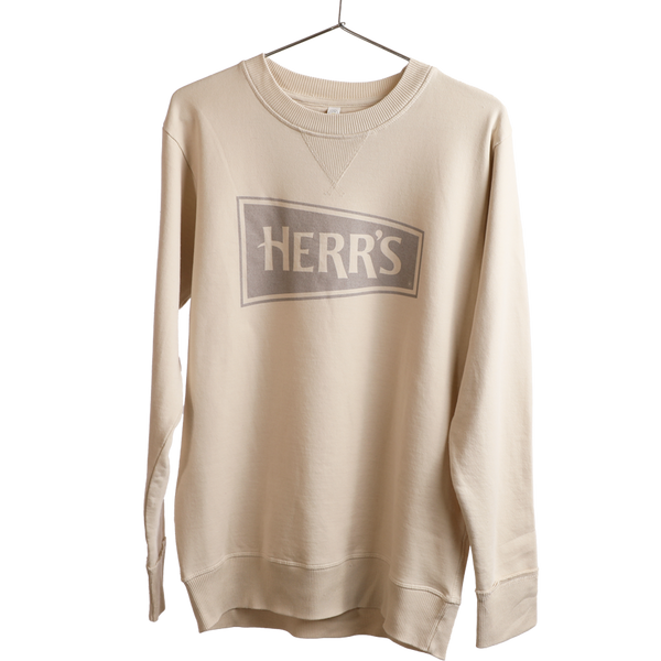 Herr's Tan Crewneck Sweatshirt