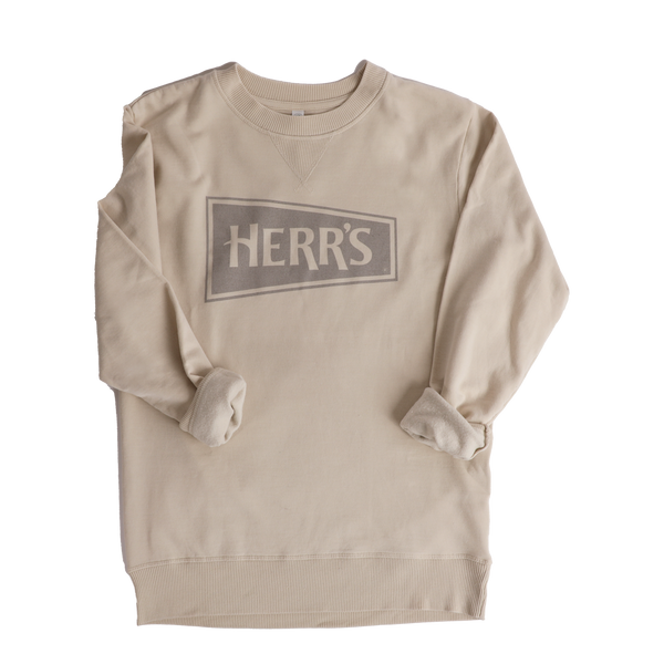 Herr's Tan Crewneck Sweatshirt