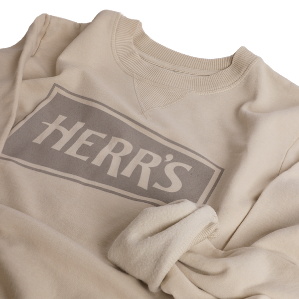 Herr's Tan Crewneck Sweatshirt