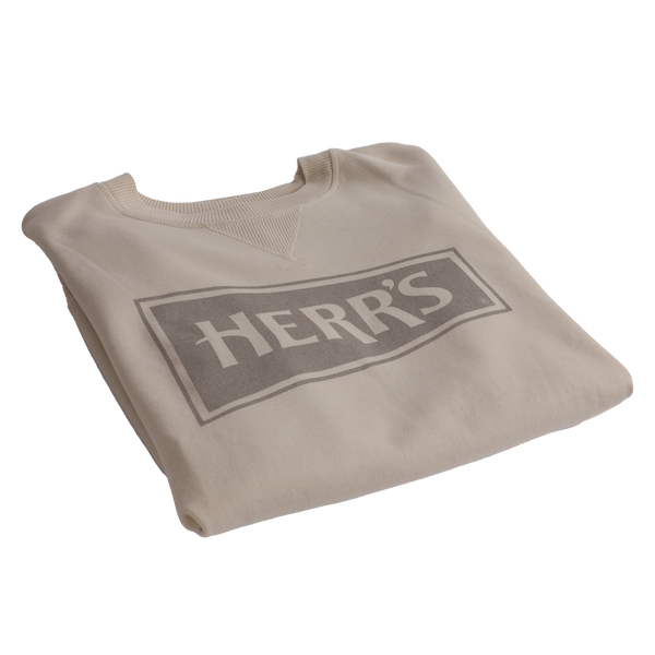 Herr's Tan Crewneck Sweatshirt