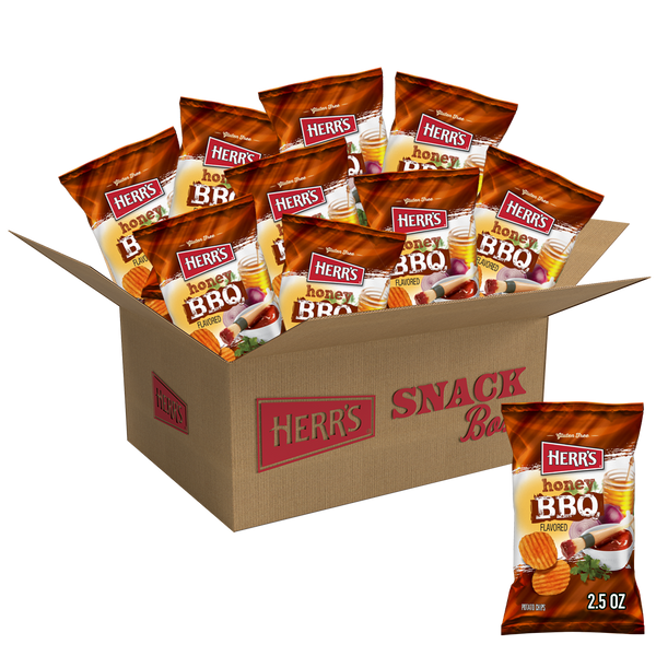 Honey BBQ Ripple Potato Chips
