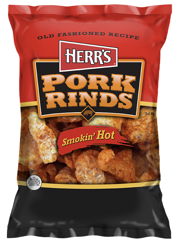 Hot Pork Rinds Herr's