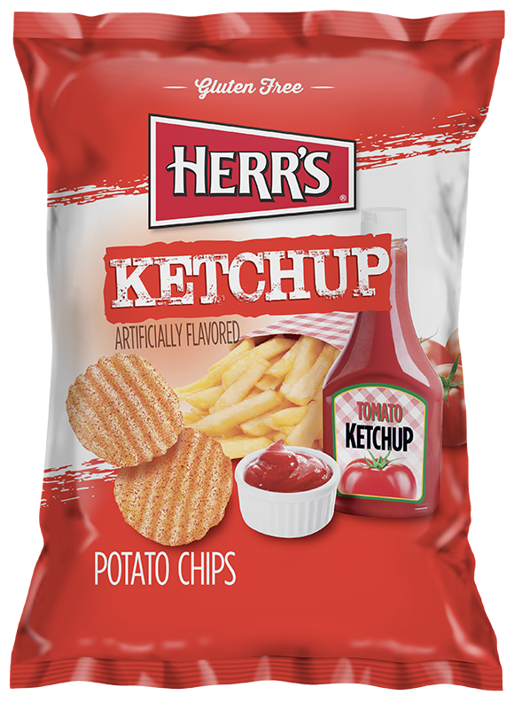 ketchup ripple chips