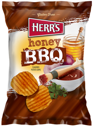 honey bbq ripple chips