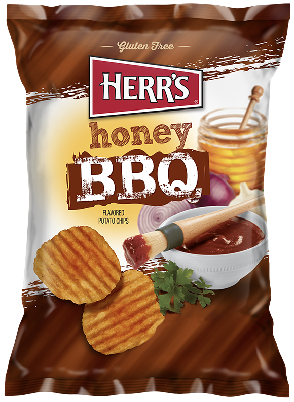 honey bbq ripple chips