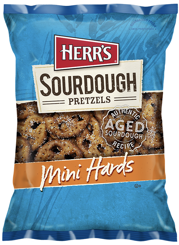 Sourdough Mini Hard Pretzels – Herr's