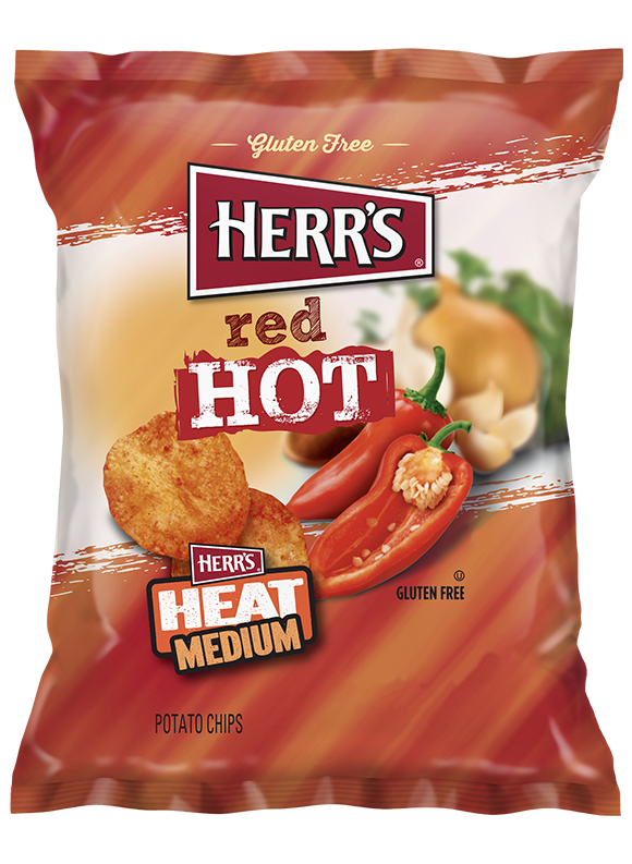 Red Hot Potato Chips Herr's
