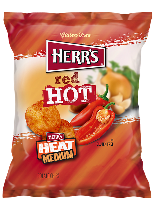 Red Hot Potato Chips Herr's