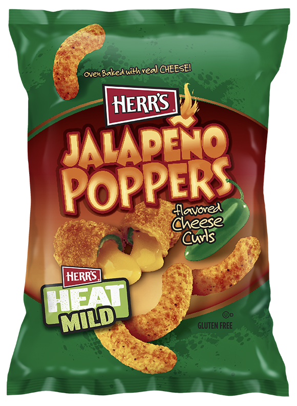 Jalapeno Popper Cheese Curls – Herr’s