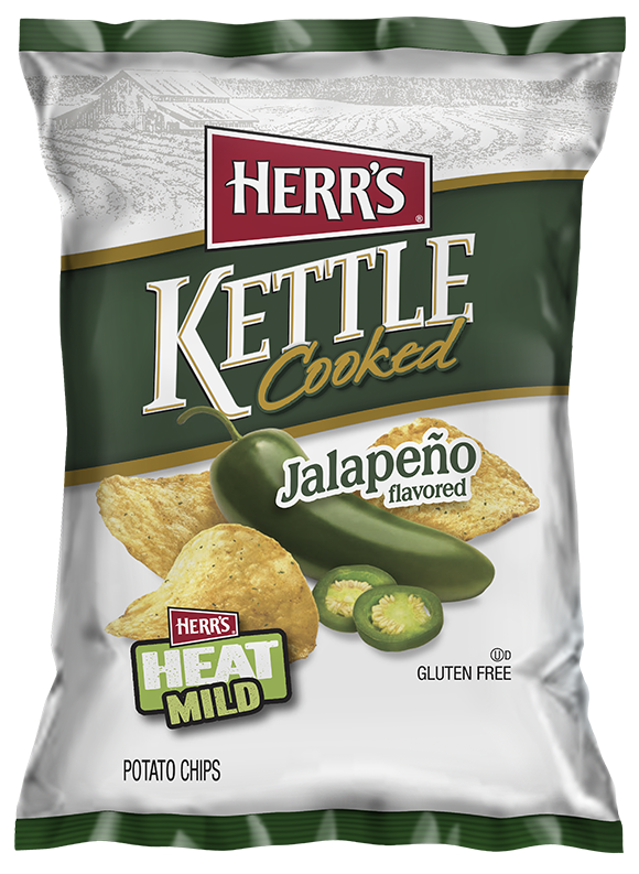 Jalapeno Kettle Cooked Potato Chips – Herr's