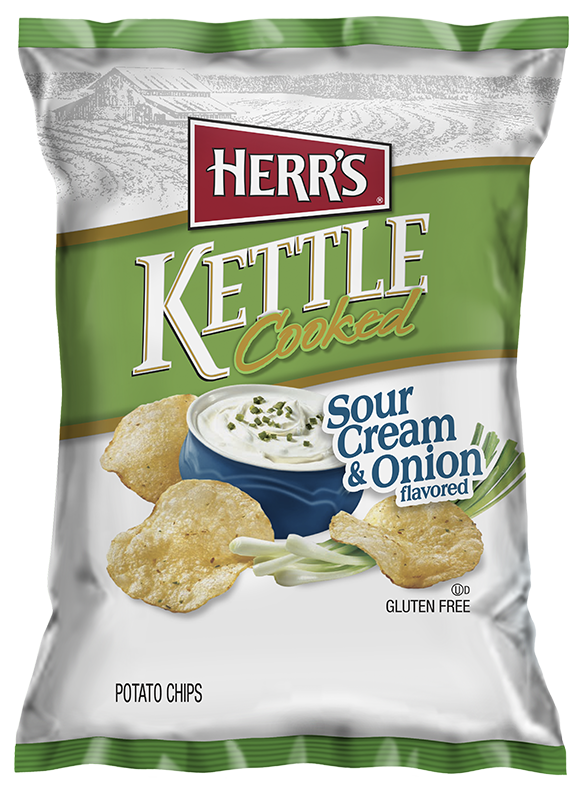 kettle cooked sour cream and onion chips