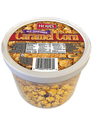 caramel corn tub