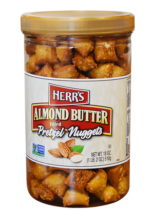 almond butter pretzel nuggets