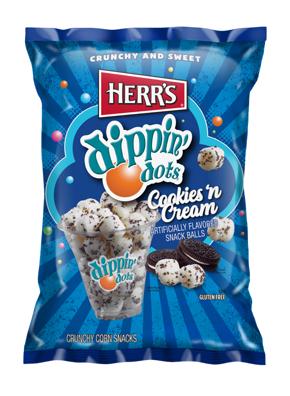 Dippin' Dots® Cookies 'n Cream Snack Balls