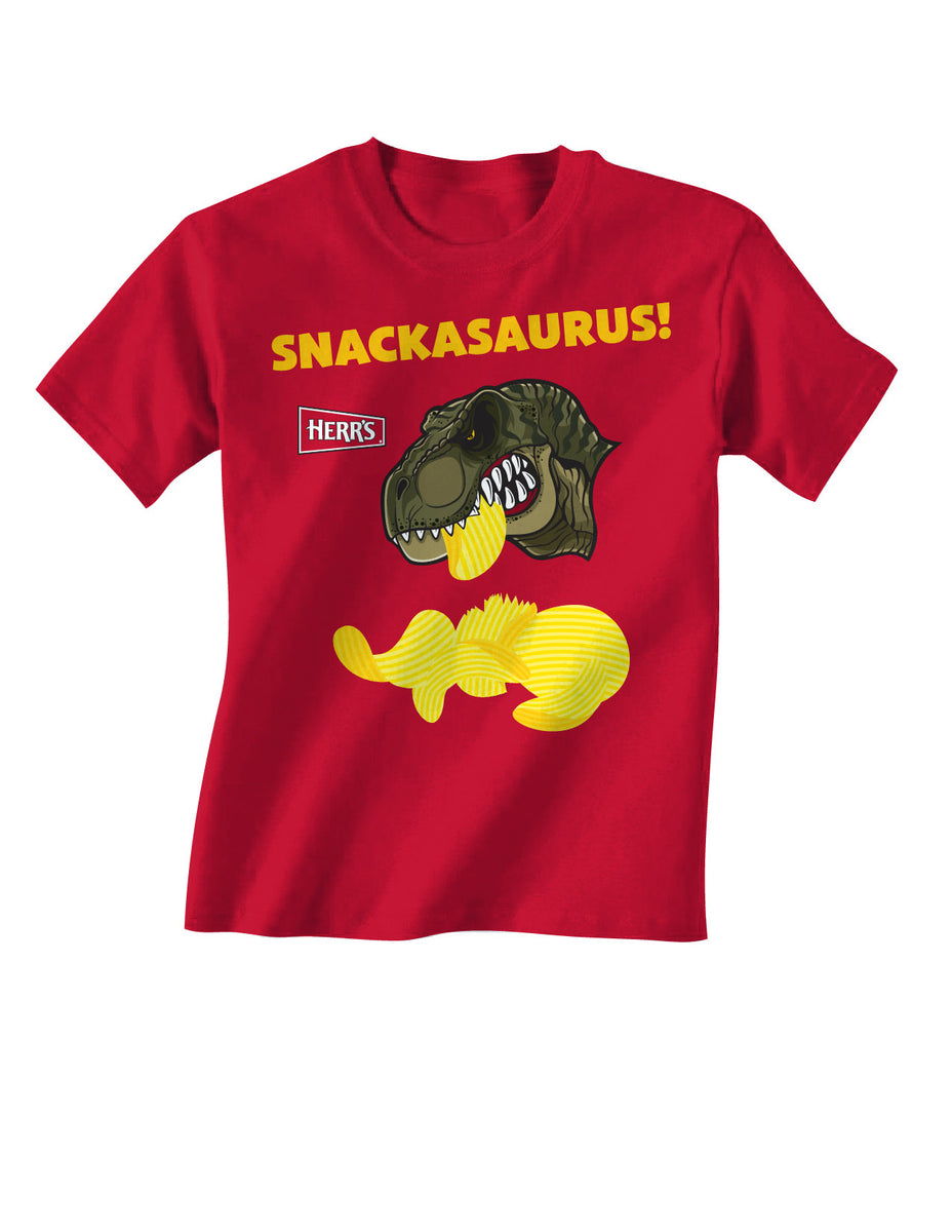 Kids Snackasaurus Tee – Herr's